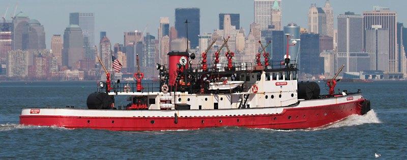FDNY Fire Boat Firefighter